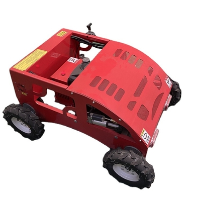 Factory direct high quality 4-Stroke farm remote control mower crawler weeding machine for lawn mower